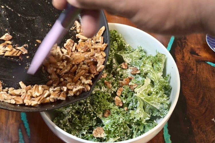Creamy Kale Salad Recipe